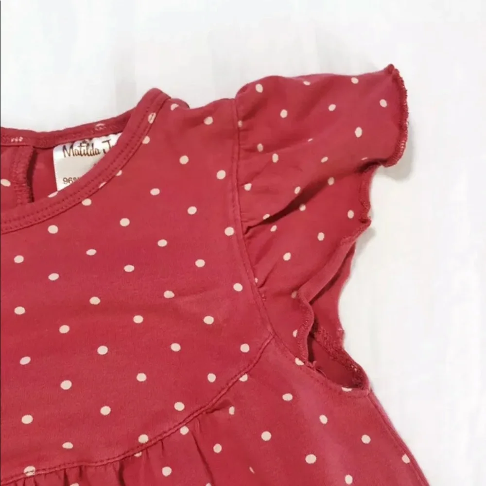 Matilda Jane Red Headed Pearl Lap Dress